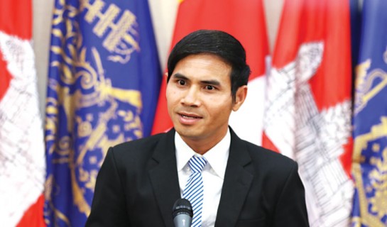 Sea Sopheak, Secretary of State, Ministry of Cults and Religion. KT/Khem Sovannara